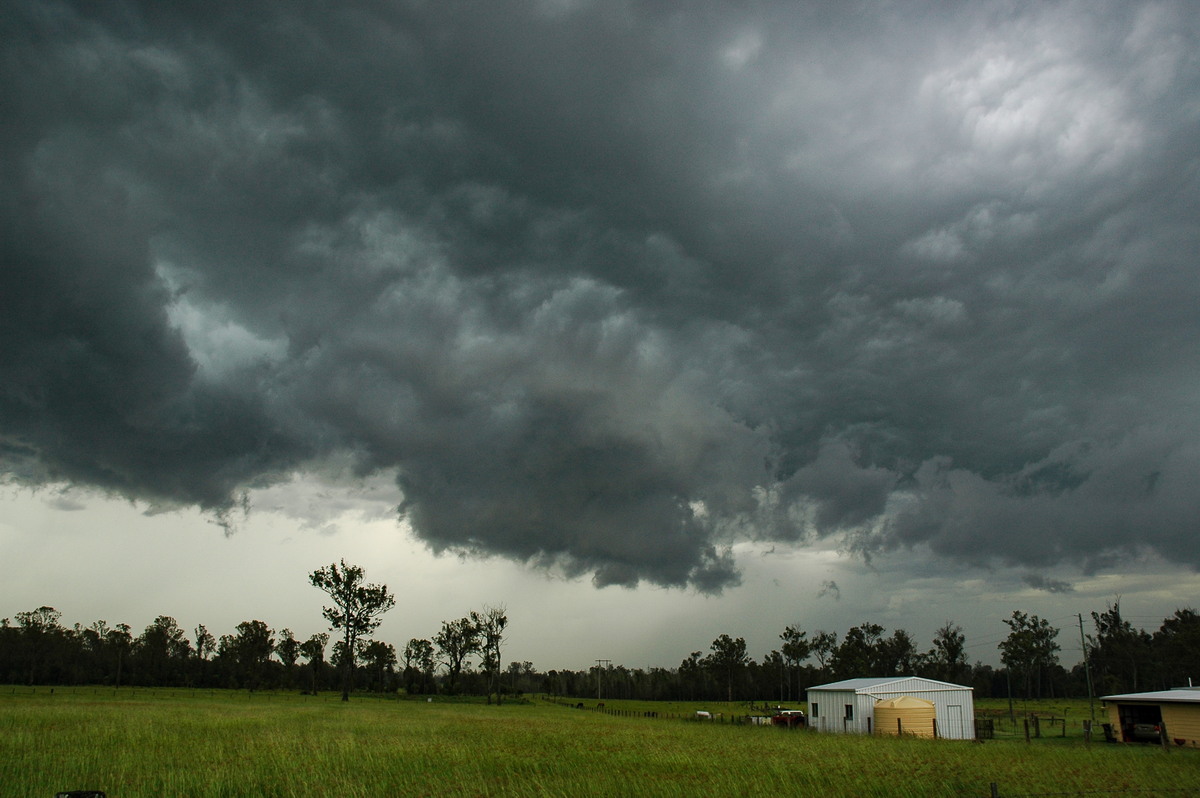 cumulonimbus thunderstorm_base : Leeville, NSW   8 January 2007