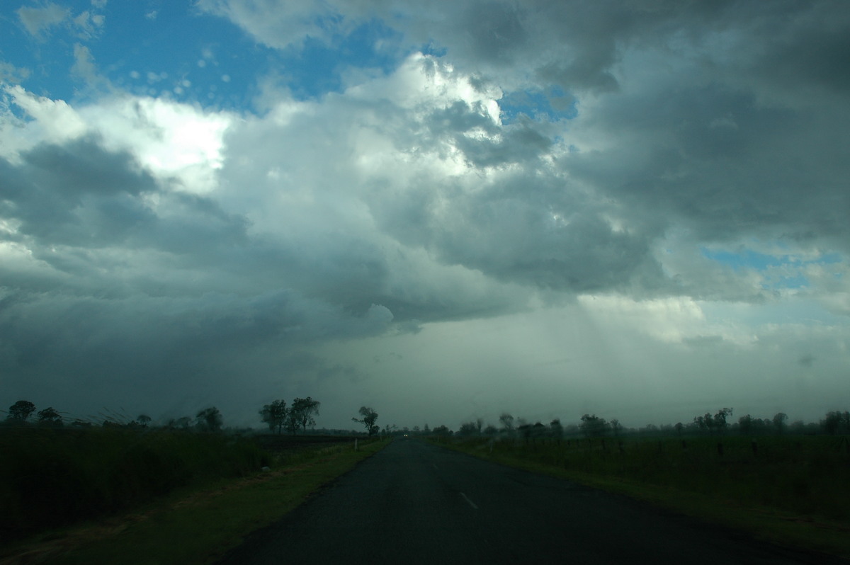 thunderstorm cumulonimbus_calvus : SE of Casino, NSW   8 January 2007