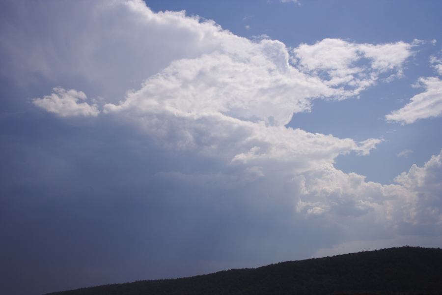 anvil thunderstorm_anvils : Castlereagh, NSW   12 January 2007