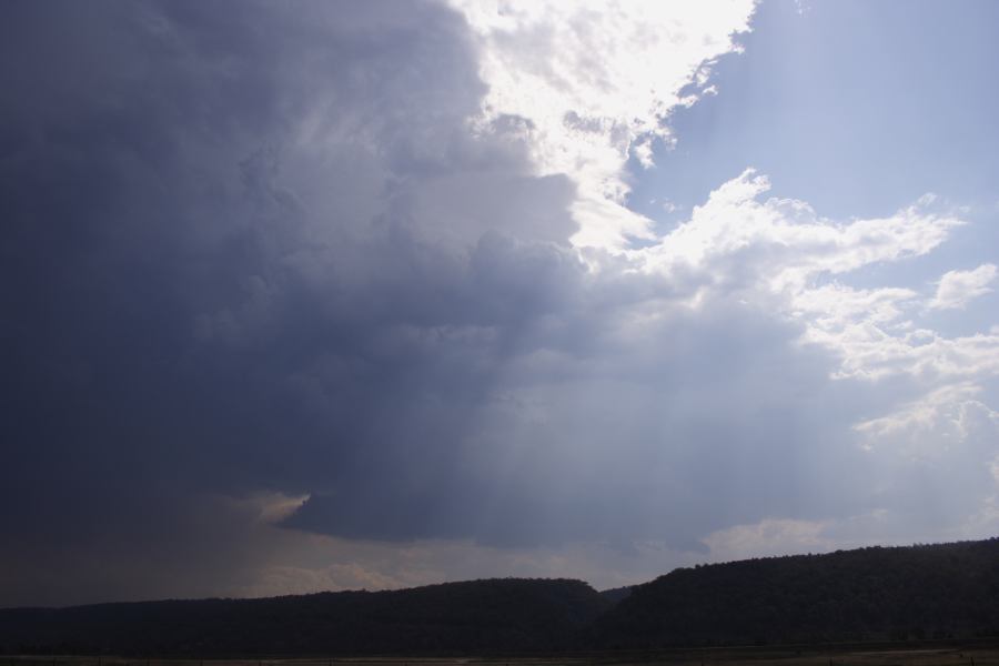 wallcloud thunderstorm_wall_cloud : Castlereagh, NSW   12 January 2007