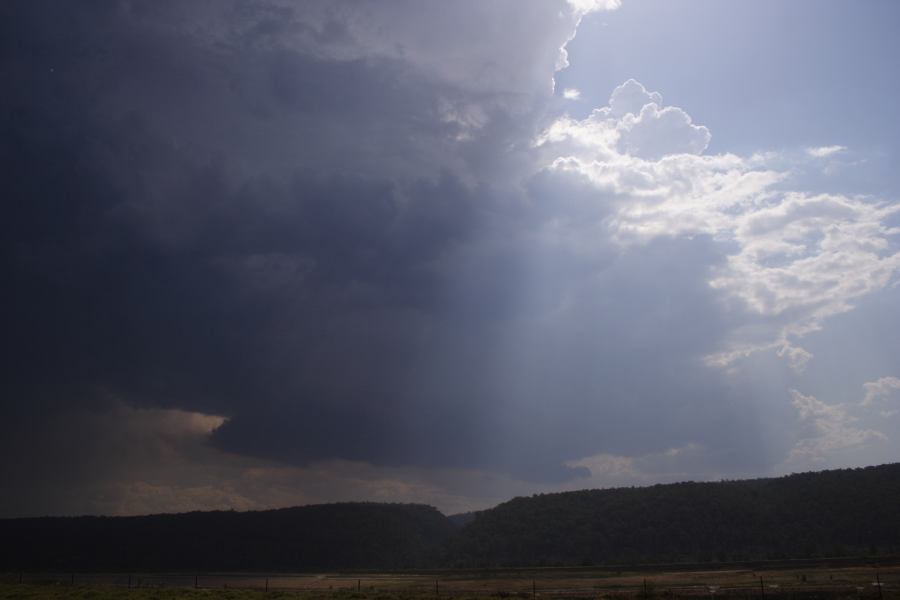 cumulonimbus supercell_thunderstorm : Castlereagh, NSW   12 January 2007