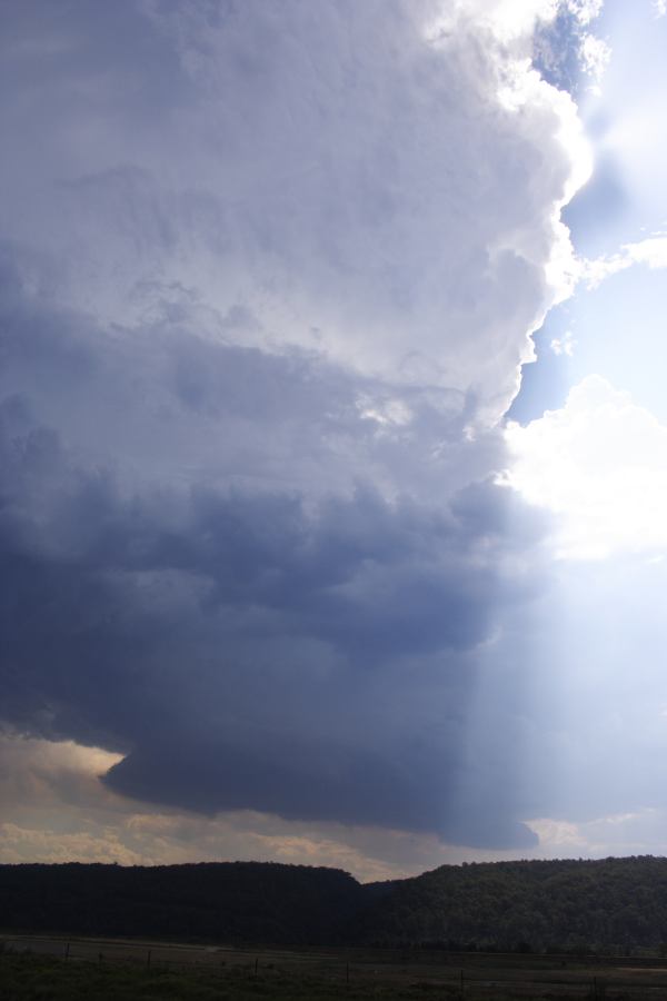 wallcloud thunderstorm_wall_cloud : Castlereagh, NSW   12 January 2007