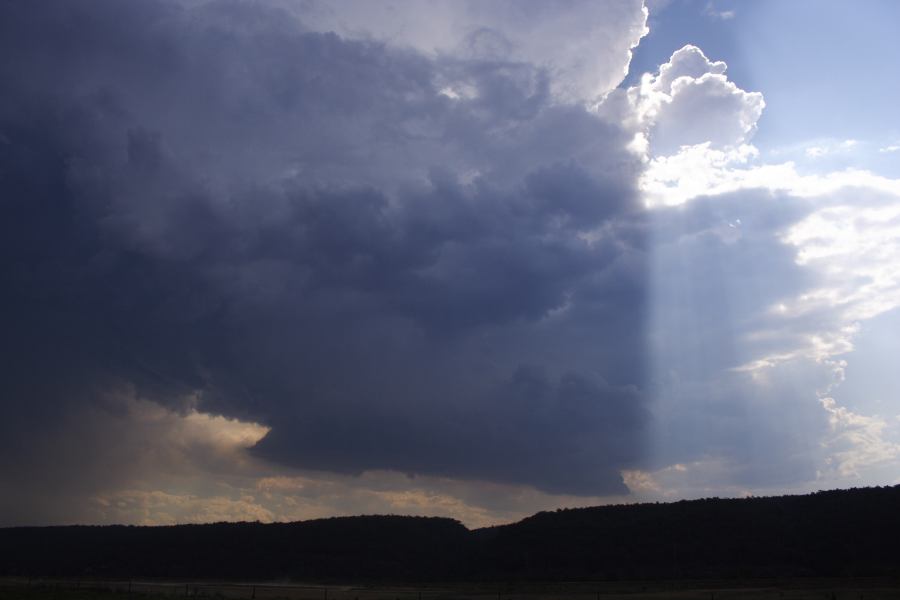 cumulonimbus supercell_thunderstorm : Castlereagh, NSW   12 January 2007