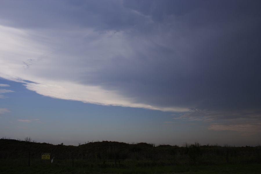 anvil thunderstorm_anvils : Castlereagh, NSW   12 January 2007