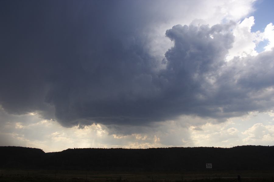 wallcloud thunderstorm_wall_cloud : Castlereagh, NSW   12 January 2007