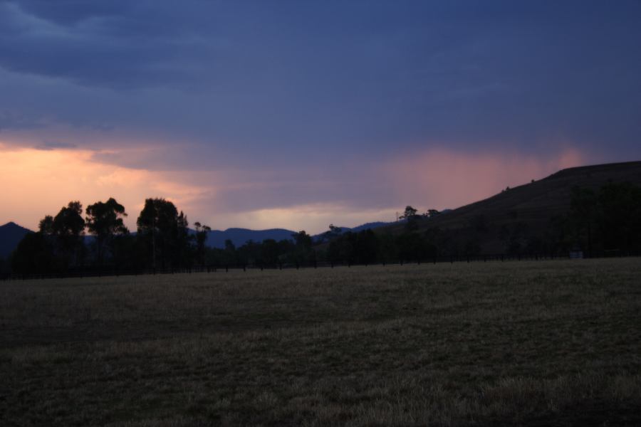 cumulonimbus thunderstorm_base : Jerrys Plains, NSW   12 January 2007