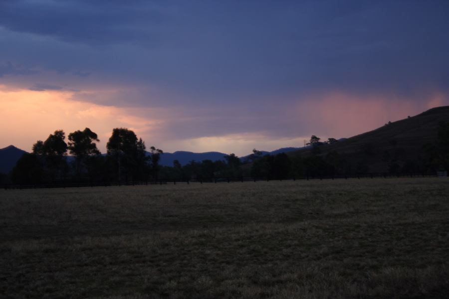 cumulonimbus thunderstorm_base : Jerrys Plains, NSW   12 January 2007