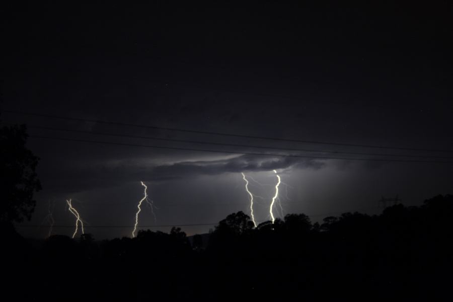 lightning lightning_bolts : E of Muswellbrook, NSW   12 January 2007