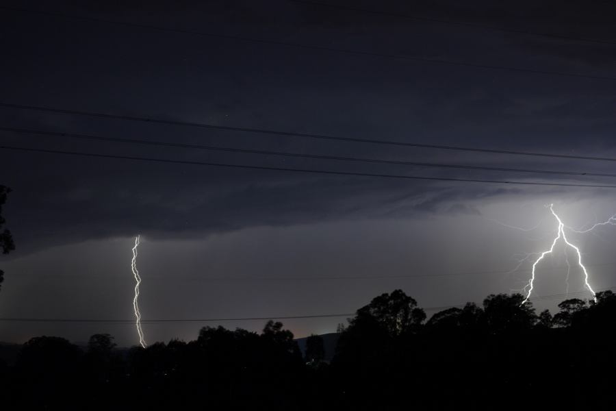 lightning lightning_bolts : E of Muswellbrook, NSW   12 January 2007