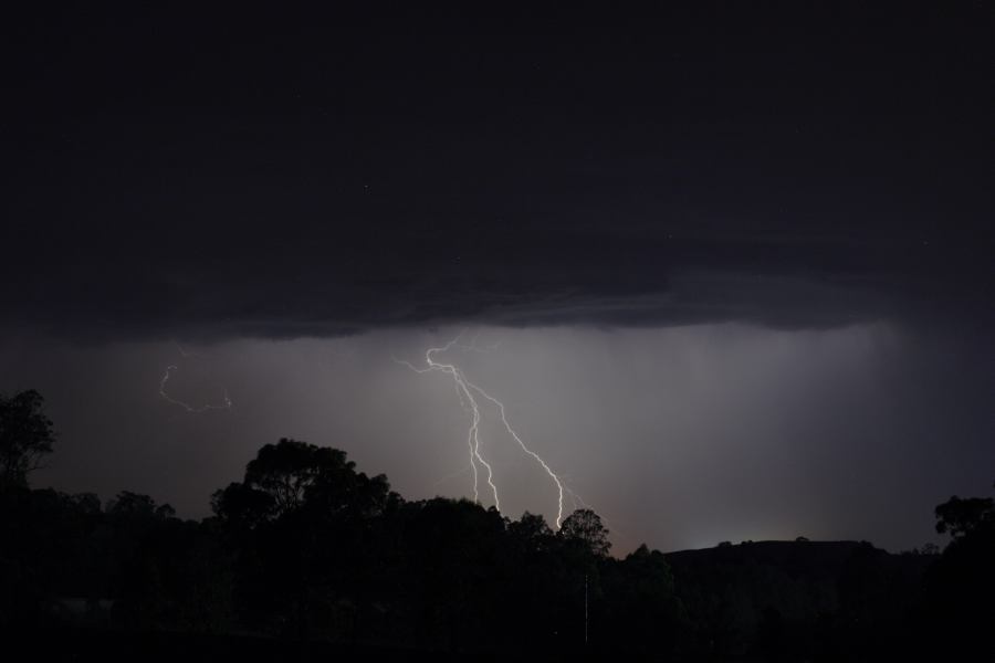 lightning lightning_bolts : E of Muswellbrook, NSW   12 January 2007