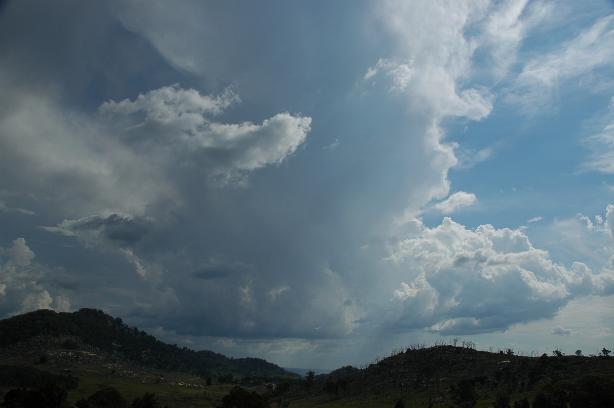 anvil thunderstorm_anvils : Tenterfield, NSW   12 January 2007