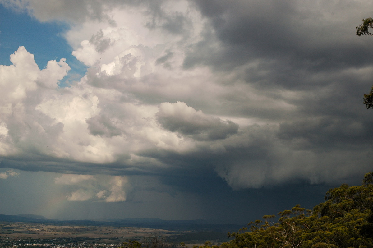 cumulonimbus thunderstorm_base : Tenterfield, NSW   12 January 2007