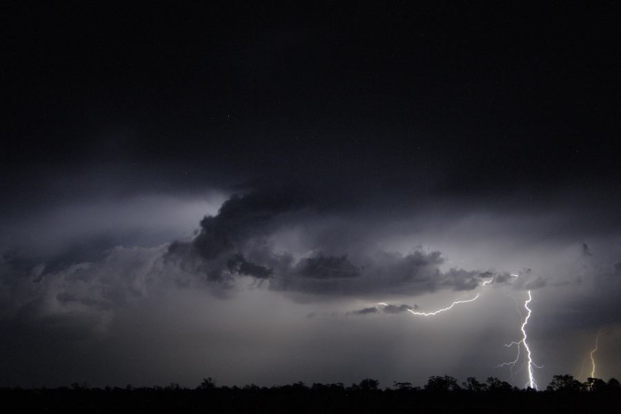 lightning lightning_bolts : Millmerran, QLD   13 January 2007