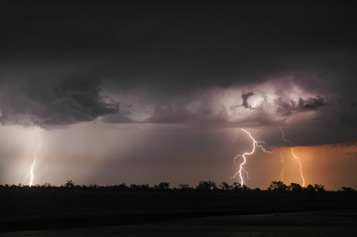 lightning lightning_bolts : Milmerran, QLD   13 January 2007