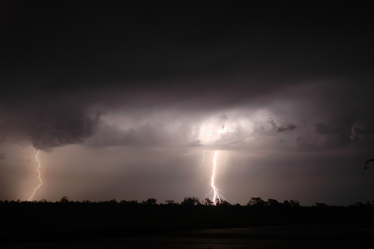 lightning lightning_bolts : Milmerran, QLD   13 January 2007