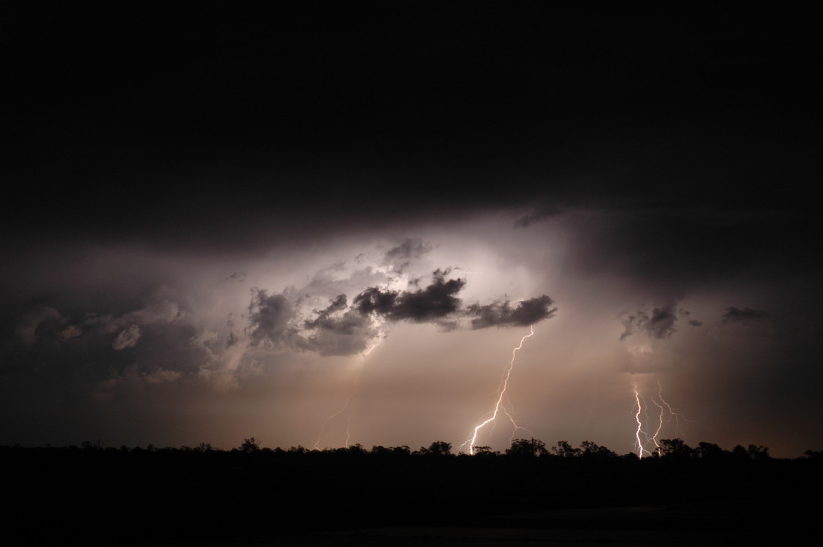 lightning lightning_bolts : Milmerran, QLD   13 January 2007