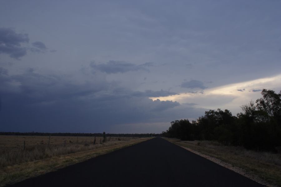 anvil thunderstorm_anvils : 40km N of Goondiwindi, NSW   14 January 2007