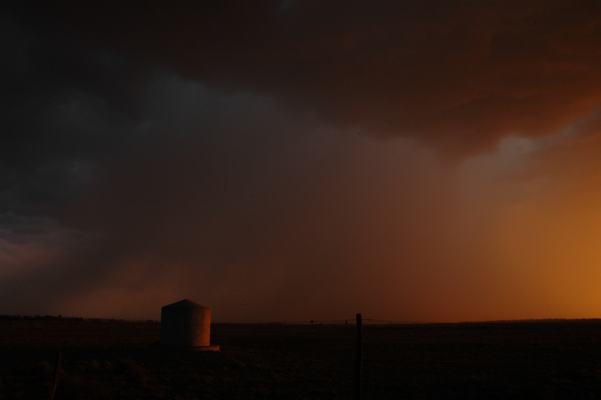 sunset sunset_pictures : N of Goodiwindi, QLD   14 January 2007