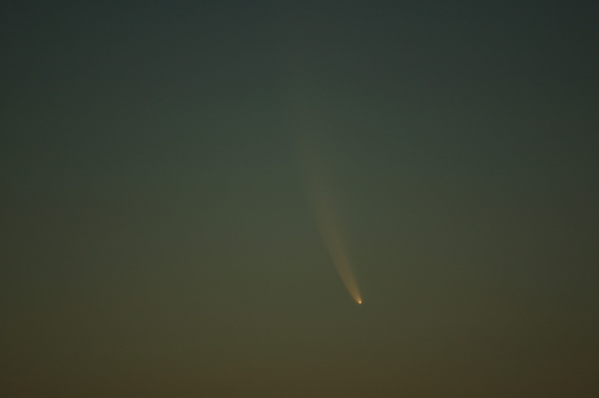 sunset sunset_pictures : Comet McNaught from McLeans Ridges   18 January 2007