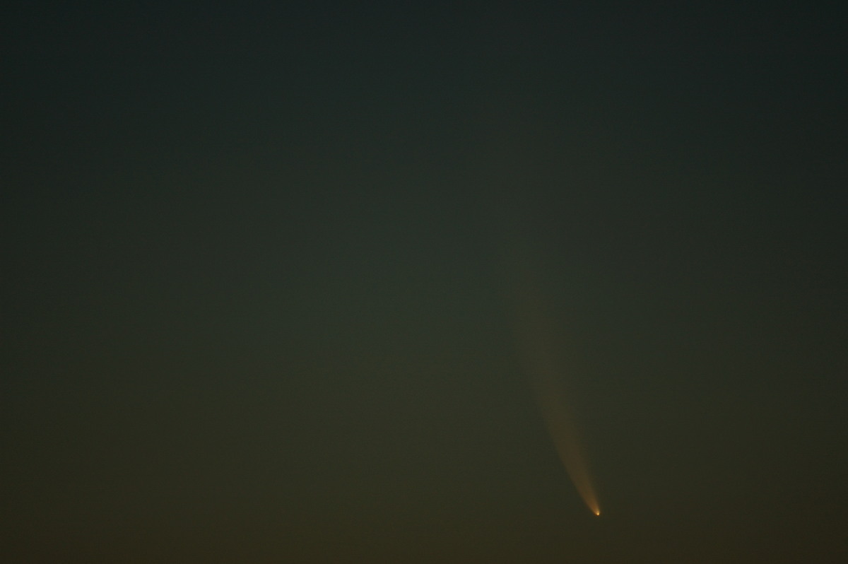 sunset sunset_pictures : Comet McNaught from McLeans Ridges   18 January 2007