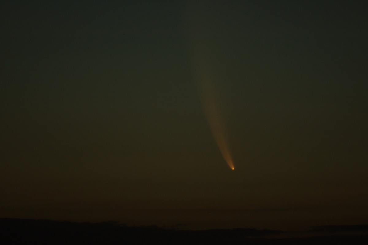 sunset sunset_pictures : Comet McNaught from McLeans Ridges   18 January 2007