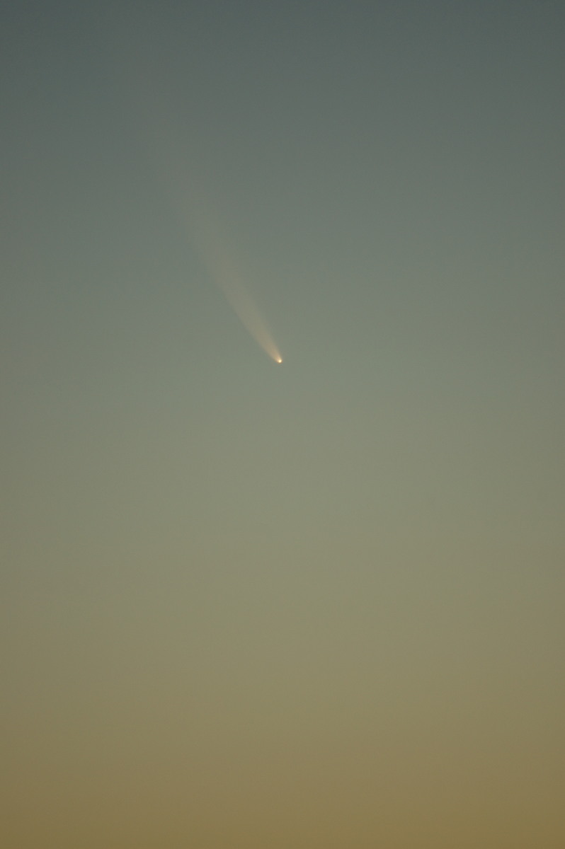 sunset sunset_pictures : Comet McNaught from McLeans Ridges   19 January 2007