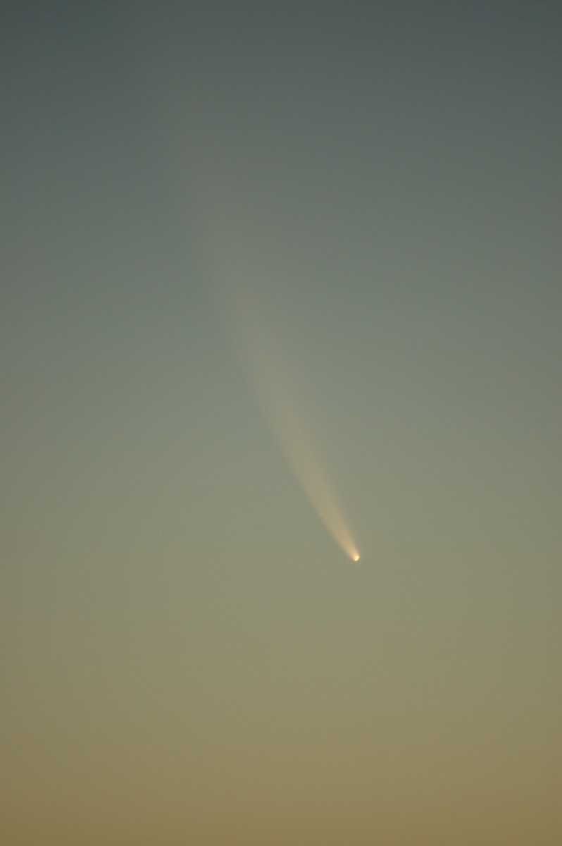 sunset sunset_pictures : Comet McNaught from McLeans Ridges   19 January 2007