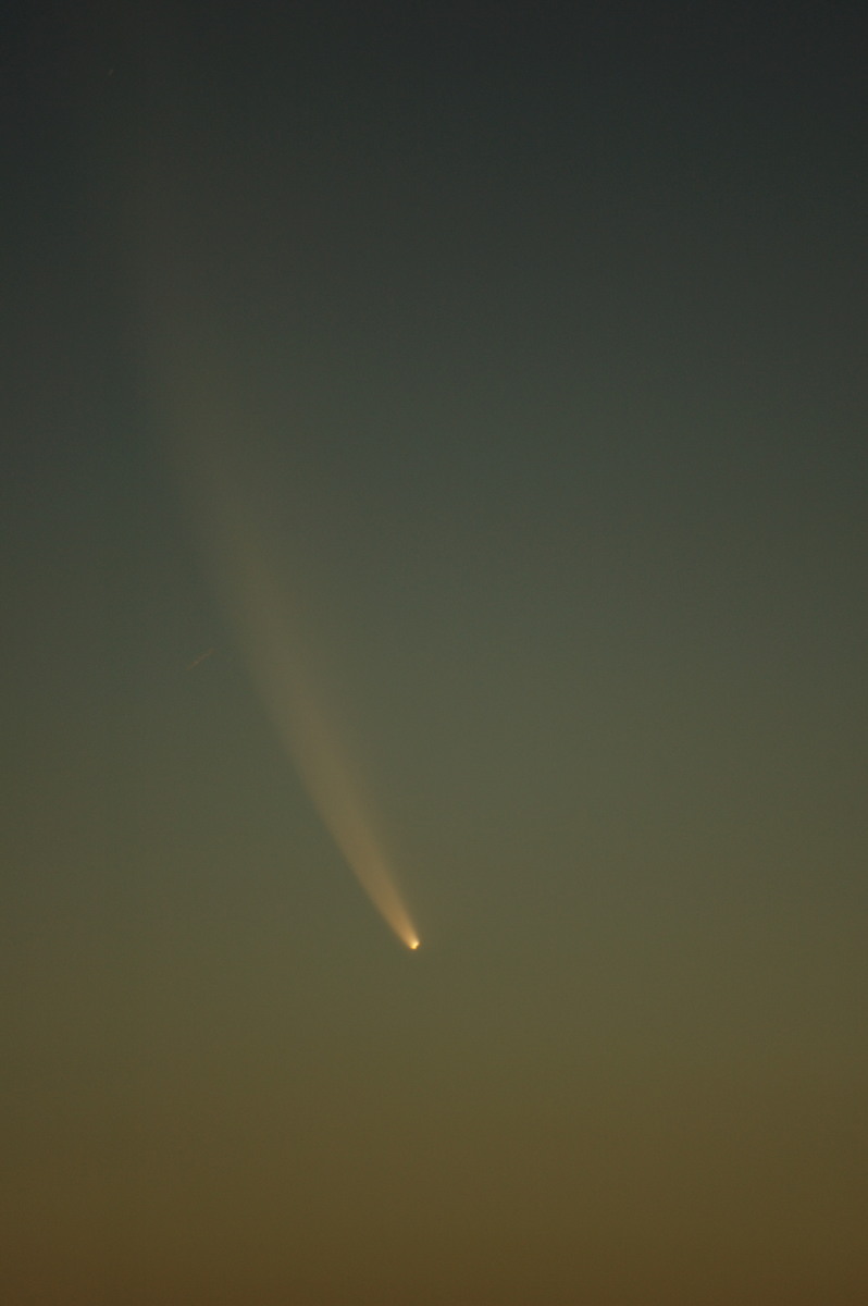 sunset sunset_pictures : Comet McNaught from McLeans Ridges   19 January 2007