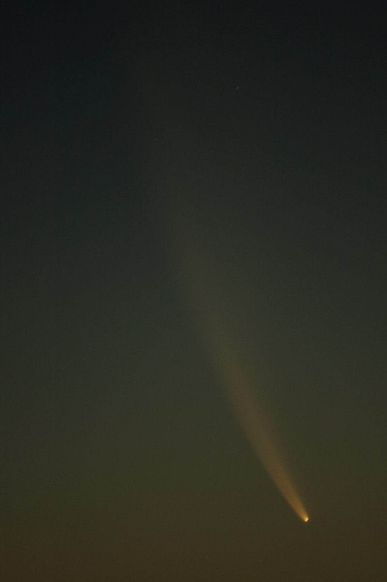 sunset sunset_pictures : Comet McNaught from McLeans Ridges   19 January 2007