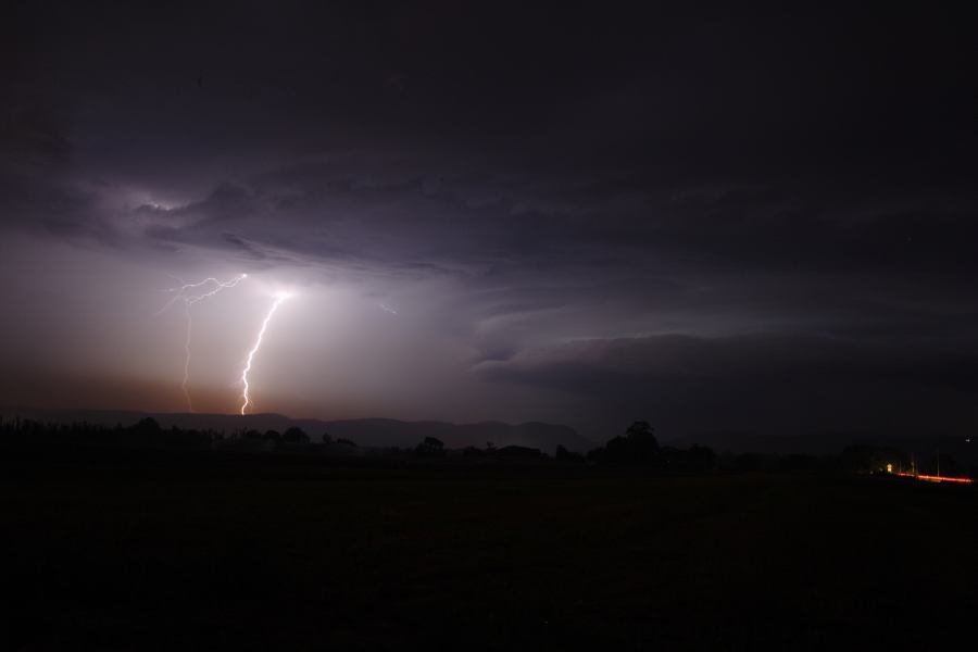 lightning lightning_bolts : near Yurramundi, NSW   23 January 2007