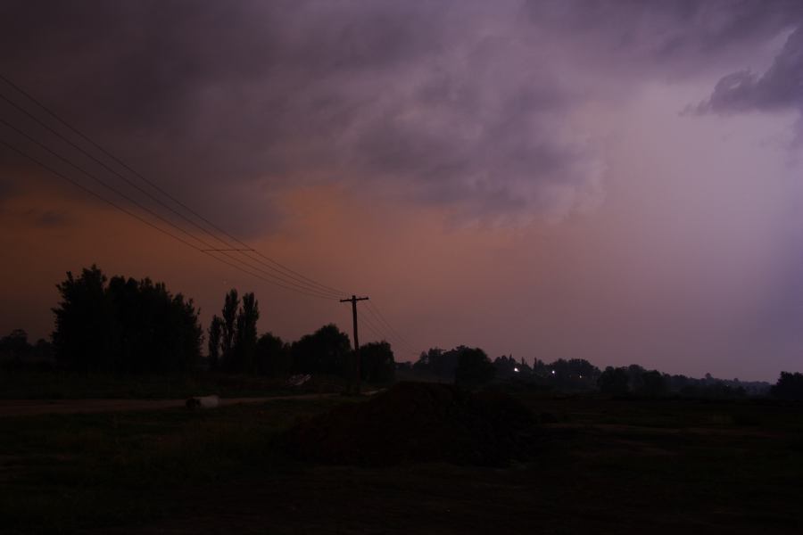 lightning lightning_bolts : near Yurramundi, NSW   23 January 2007