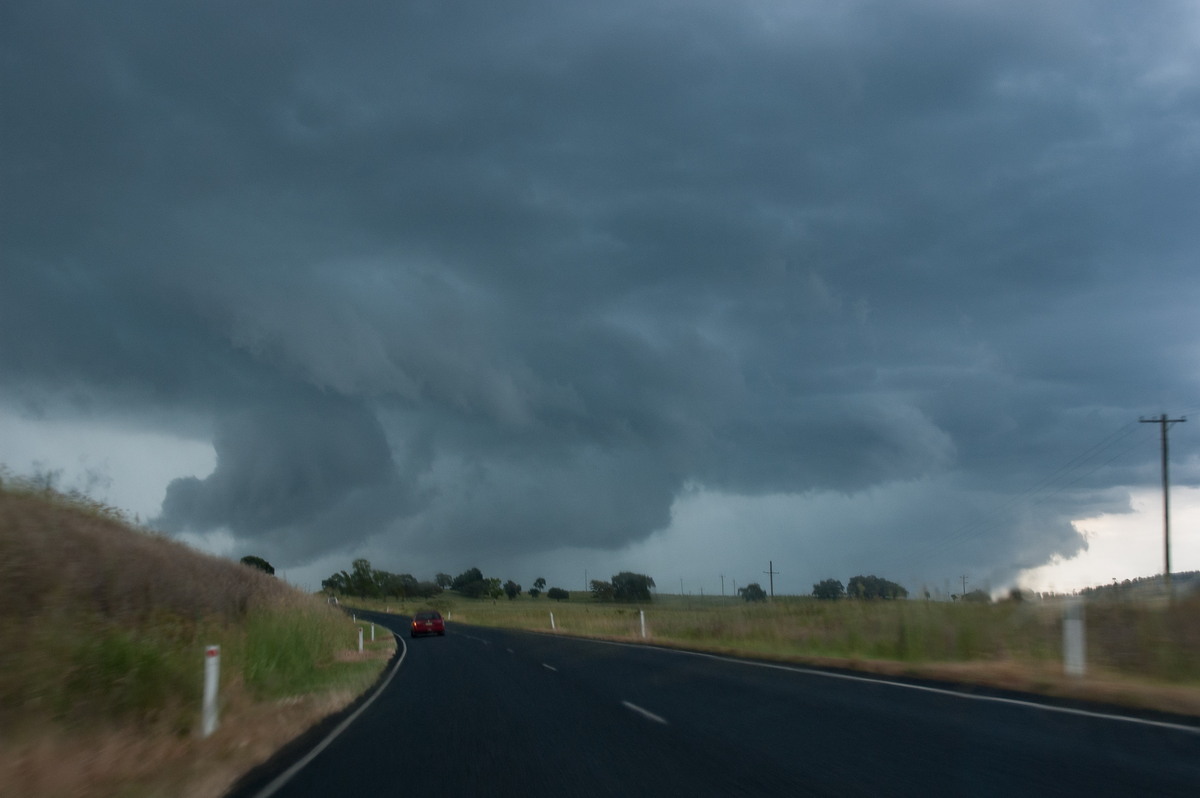 shelfcloud shelf_cloud : NW of Lismore, NSW   24 January 2007