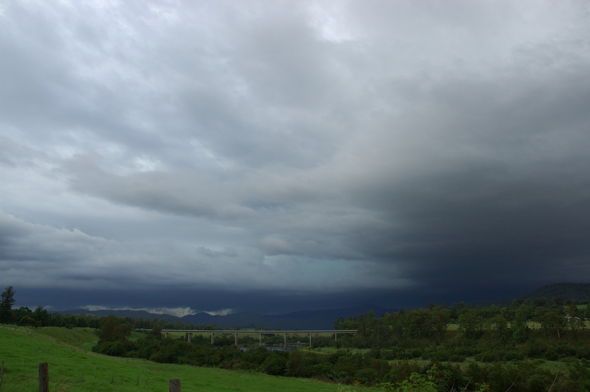 cumulonimbus thunderstorm_base : Jackadgery, NSW   26 January 2007