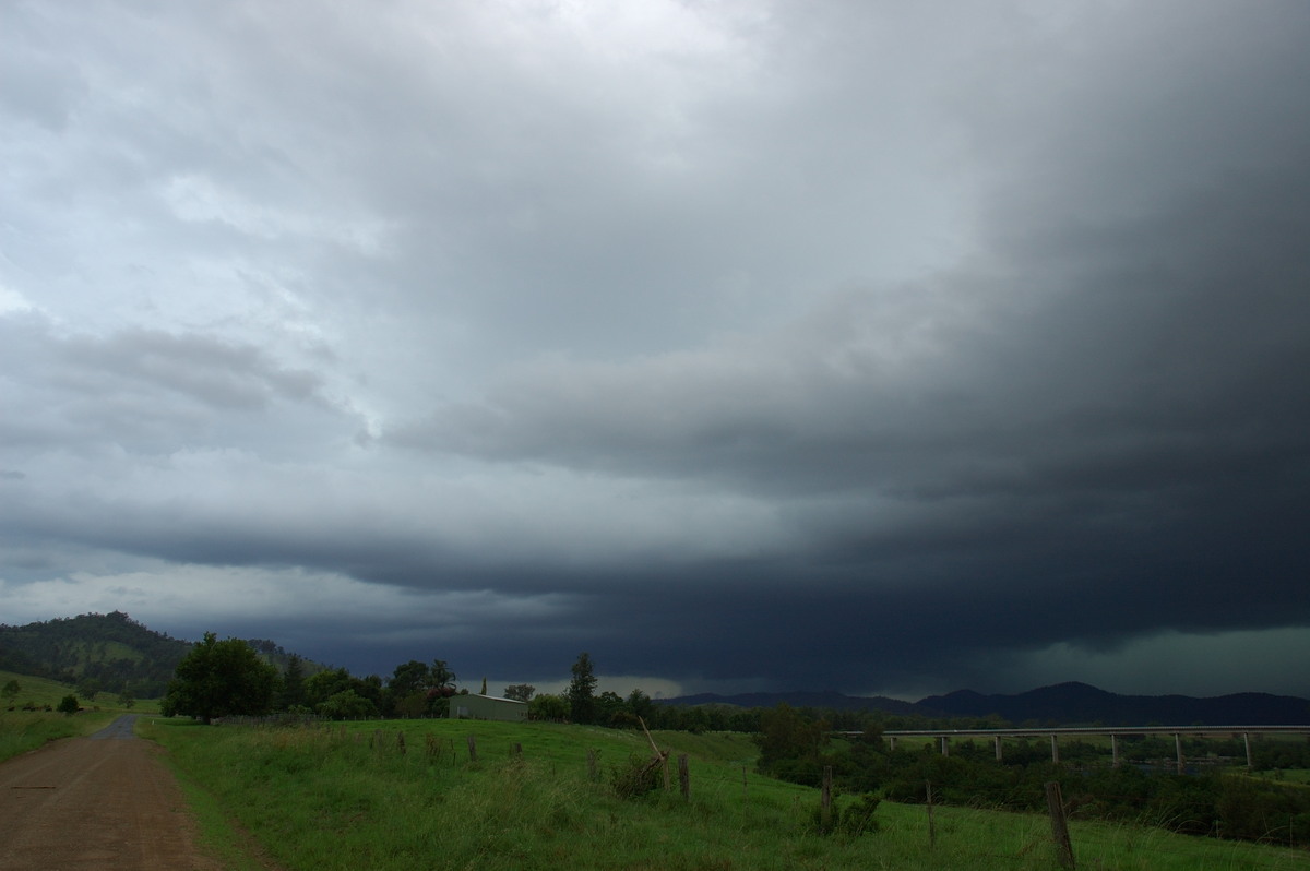 cumulonimbus thunderstorm_base : Jackadgery, NSW   26 January 2007