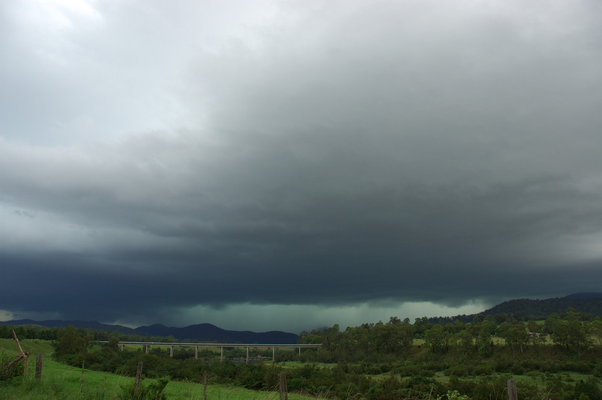 cumulonimbus thunderstorm_base : Jackadgery, NSW   26 January 2007