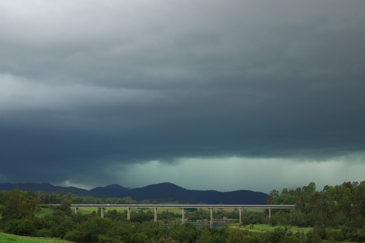 cumulonimbus thunderstorm_base : Jackadgery, NSW   26 January 2007