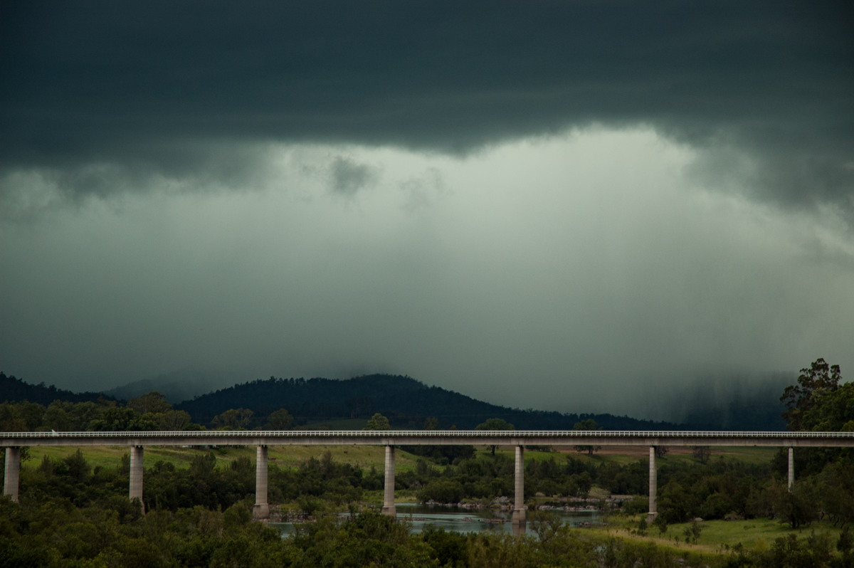 cumulonimbus thunderstorm_base : Jackadgery, NSW   26 January 2007