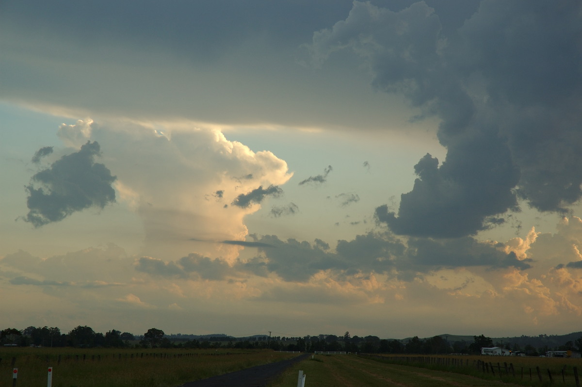 anvil thunderstorm_anvils : N of Casino, NSW   30 January 2007