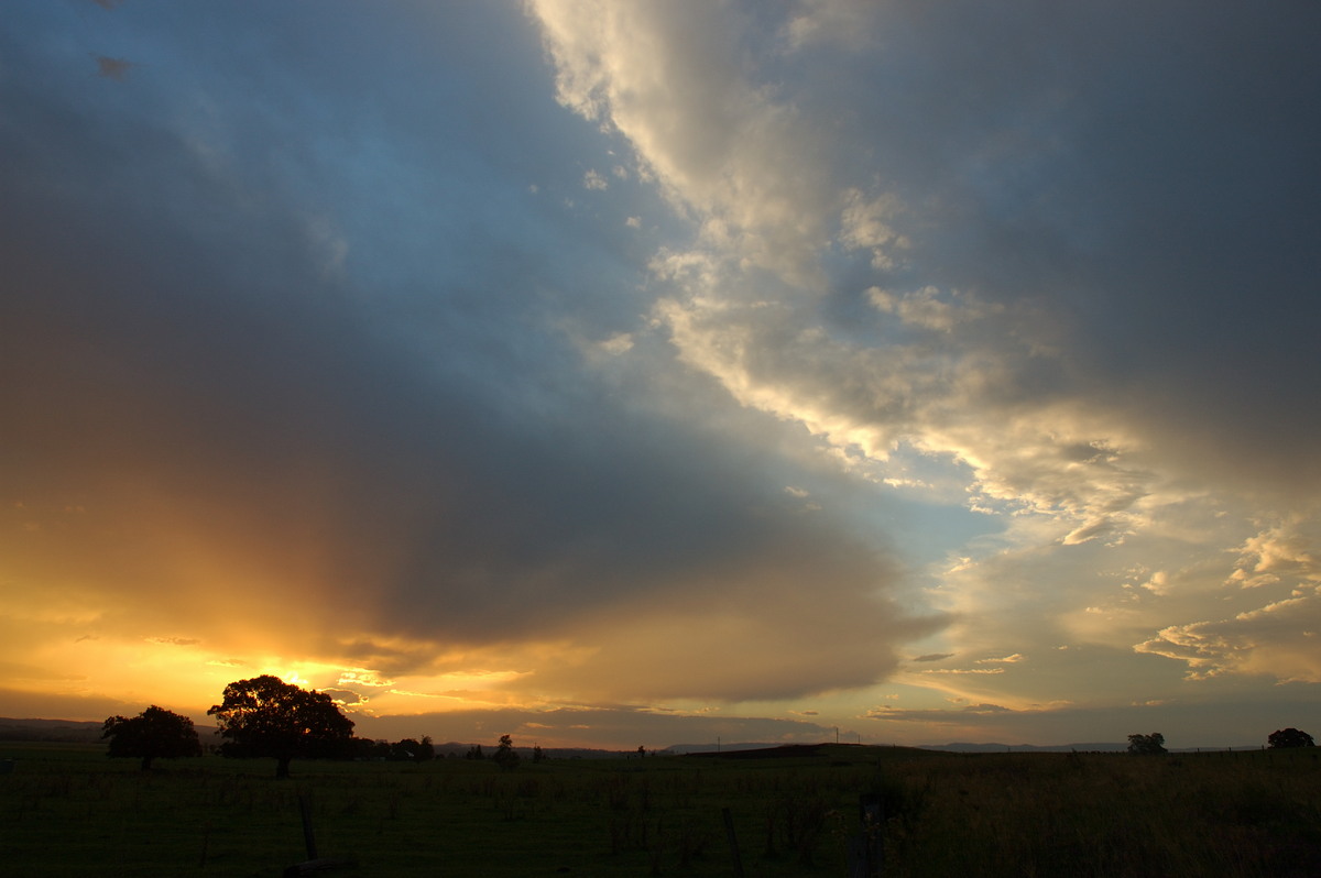 sunset sunset_pictures : N of Casino, NSW   30 January 2007