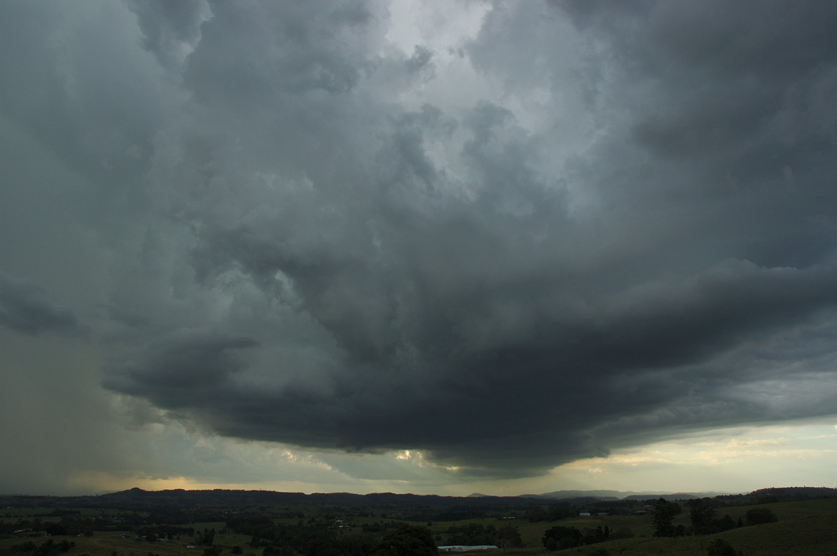 cumulonimbus thunderstorm_base : Wyrallah, NSW   31 January 2007