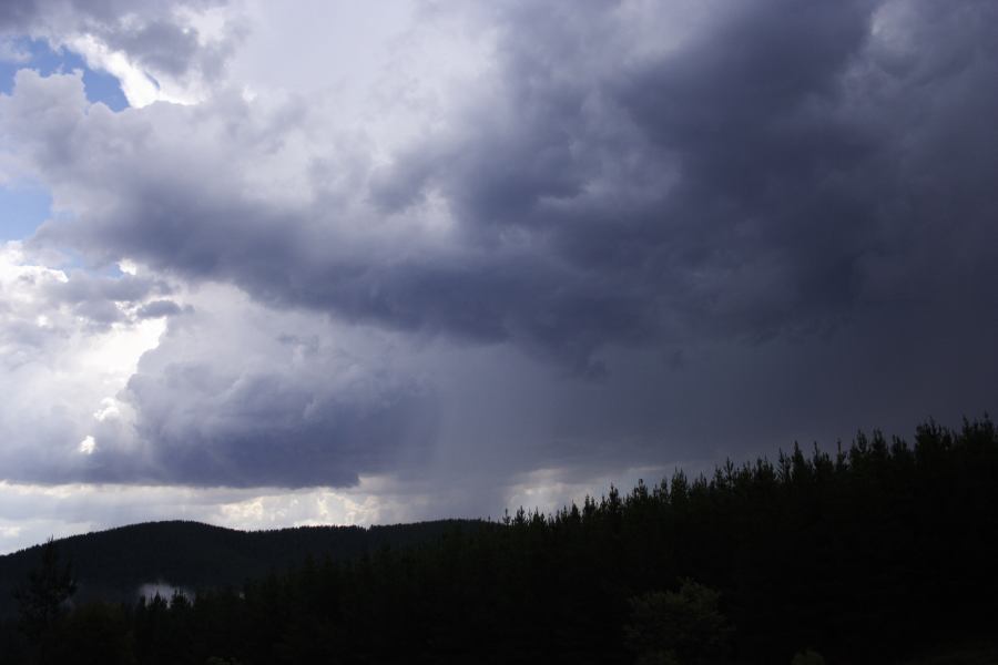 cumulonimbus thunderstorm_base : Sunny Corner, NSW   3 February 2007