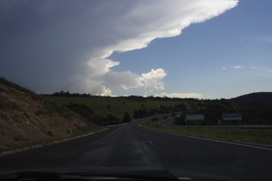 anvil thunderstorm_anvils : near Lithgow, NSW   7 February 2007