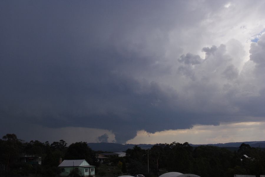 cumulonimbus supercell_thunderstorm : near Lithgow, NSW   7 February 2007