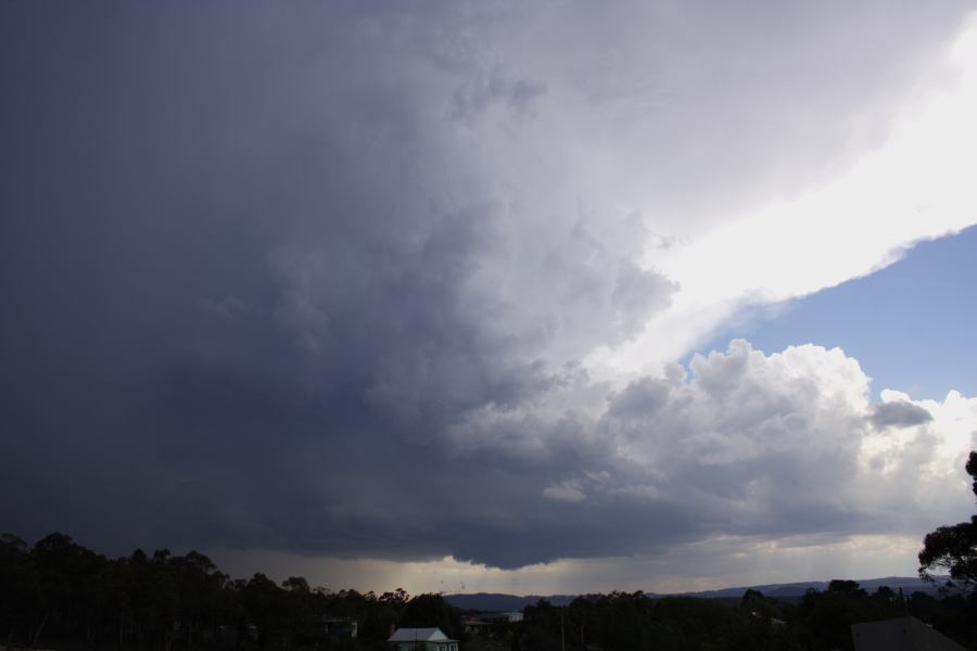 anvil thunderstorm_anvils : near Lithgow, NSW   7 February 2007