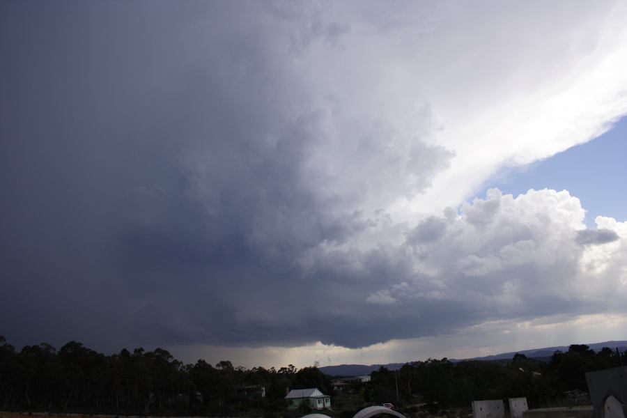 anvil thunderstorm_anvils : near Lithgow, NSW   7 February 2007