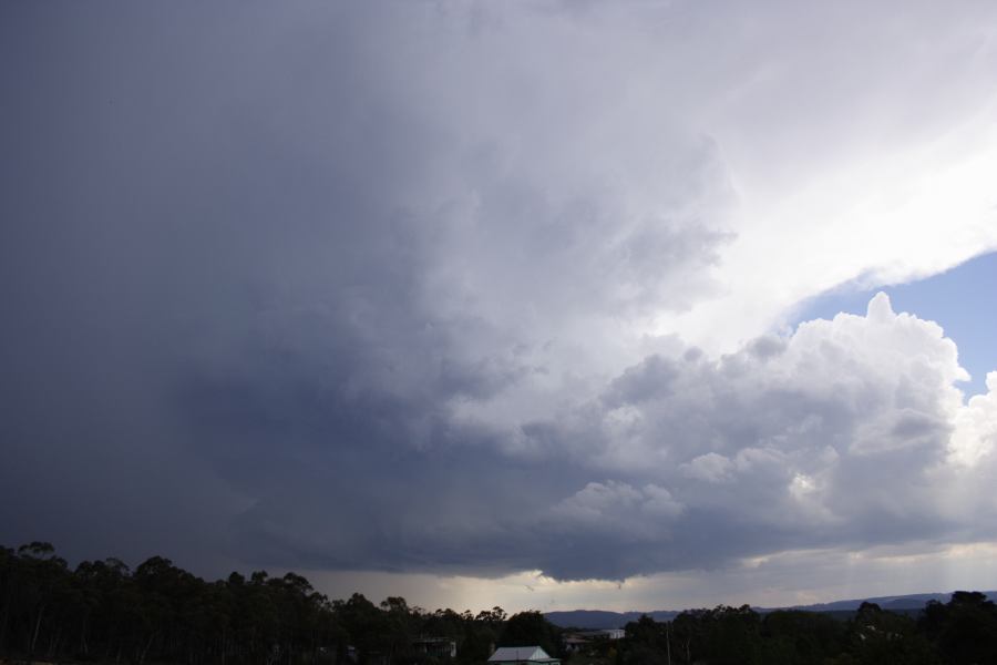 cumulonimbus supercell_thunderstorm : near Lithgow, NSW   7 February 2007