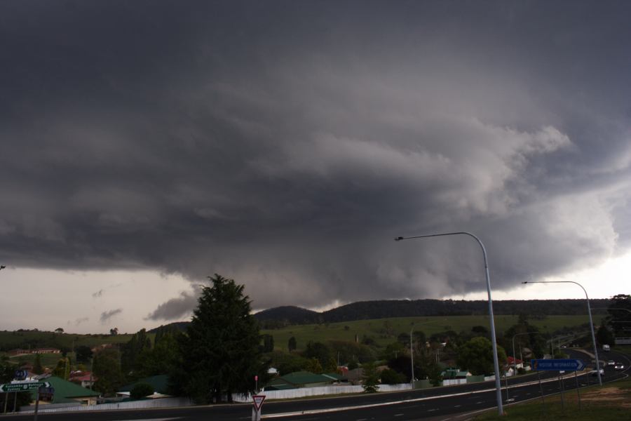 cumulonimbus supercell_thunderstorm : Lithgow, NSW   7 February 2007