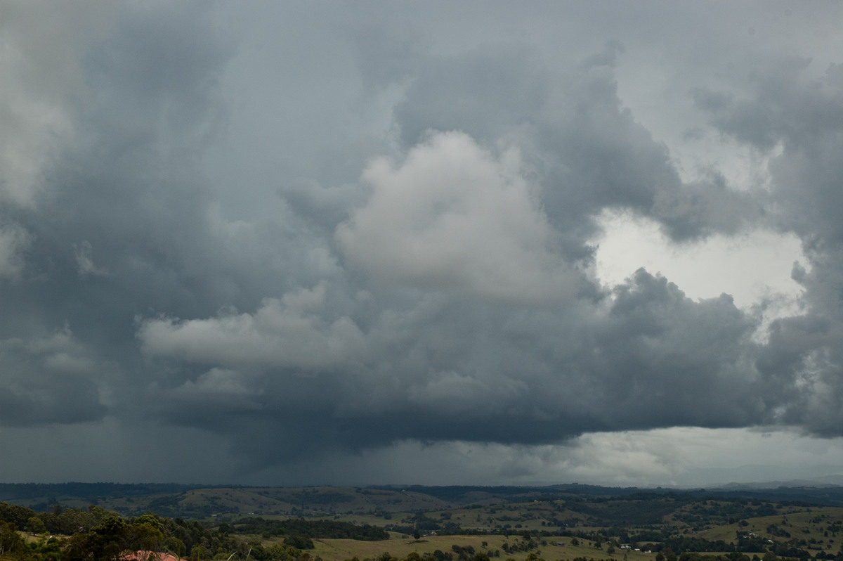 cumulonimbus thunderstorm_base : McLeans Ridges, NSW   12 February 2007