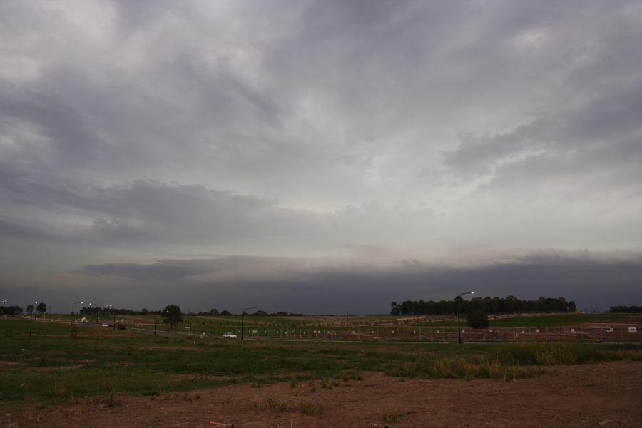 shelfcloud shelf_cloud : Parklea, NSW   24 February 2007