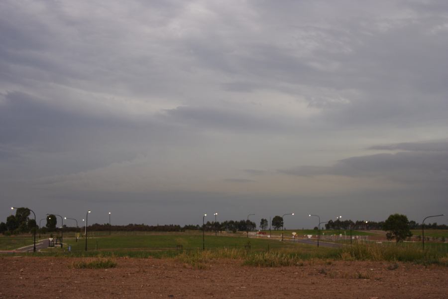 cumulonimbus thunderstorm_base : Parklea, NSW   24 February 2007